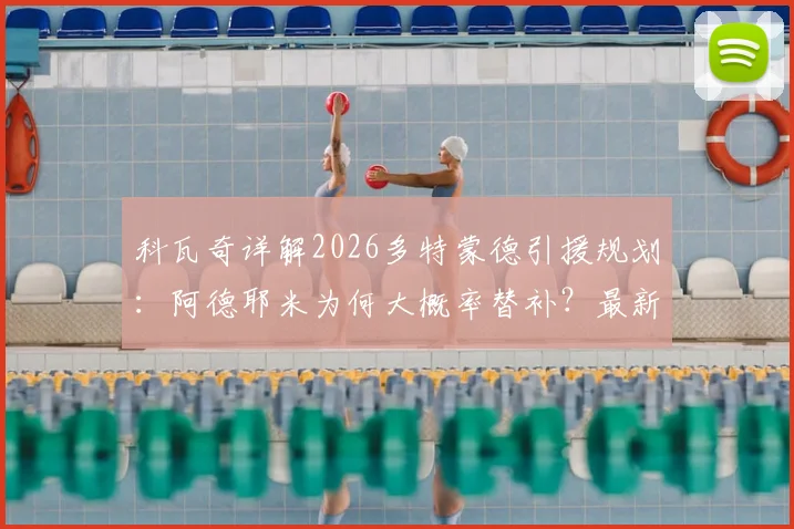 科瓦奇详解2026多特蒙德引援规划：阿德耶米为何大概率替补？最新阵容前瞻